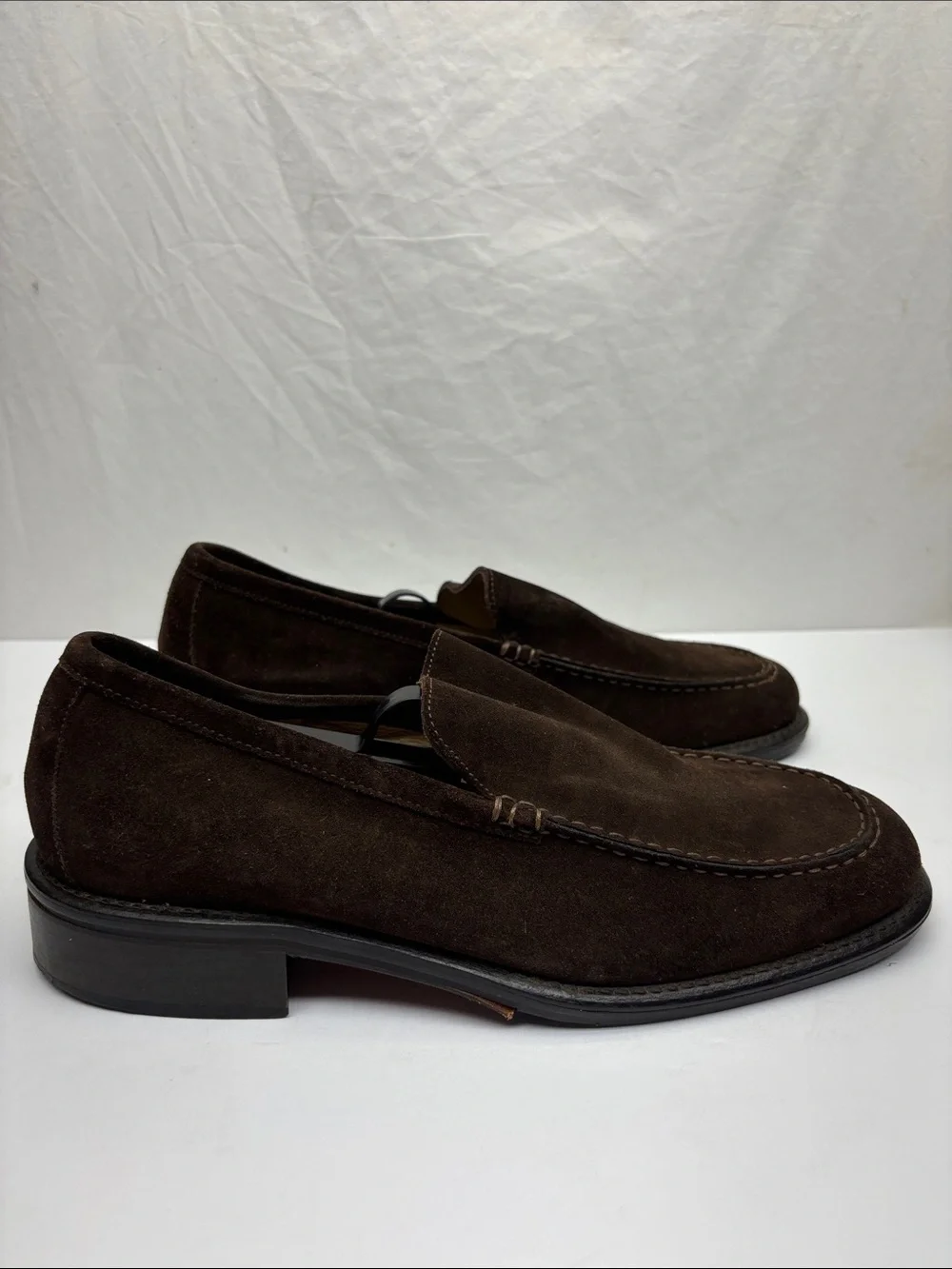 J. Crew Men's Brown Suede Slip-On Loafers, SZ 9, box 30